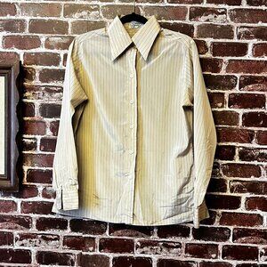 Vintage Porter House by Regina Porter Pinstripe Blouse - Size 14